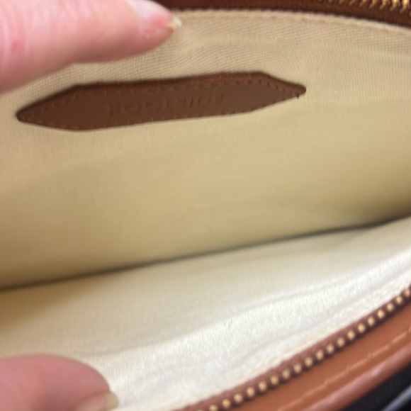 Poolside Basketweave and Leather Trim Clutch - Picture 6 of 6